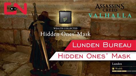 AC Valhalla Lunden Bureau Location Hidden Ones Mask Wealth YouTube