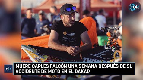 Muere Carles Falcón una semana después de su accidente de moto en el