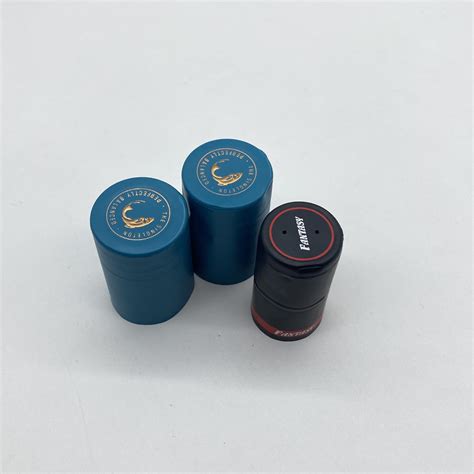 Heat Shrink Cap Seal Mm Custom Aluminum Plastic Capsule China