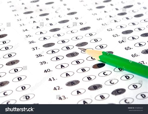 test bubble sheet images stock  vectors shutterstock