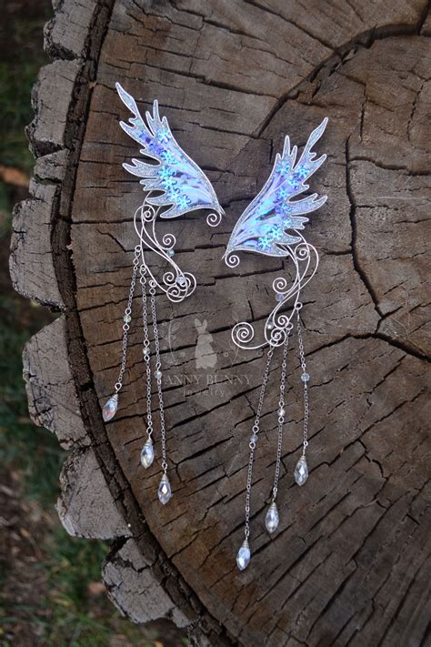 Winter Fairy Wing Ear Cuff TannyBunny Jewelry