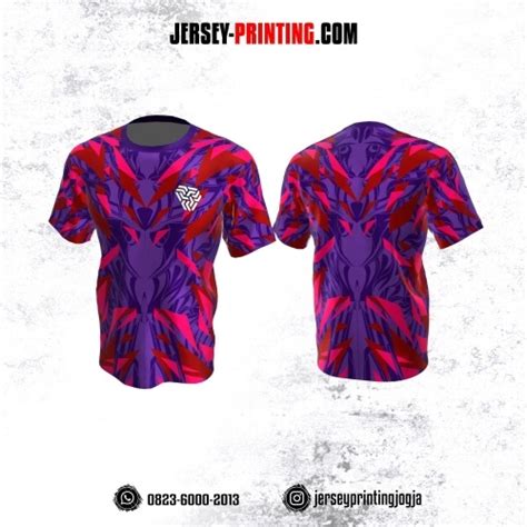 Jersey Futsal Motif Batik Ungu Pink Jersey Printing Bikin Jersey