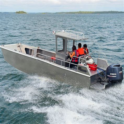 Kinocean 18 FT Aluminium Center Console Landing Craft Boats For Sale