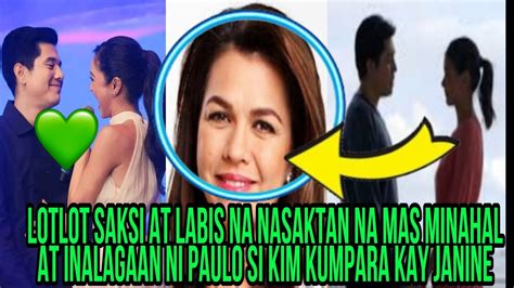 Lotlot Saksi At Labis Na Nasaktan Na Mas Minahal At Inalagaan Ni Paulo