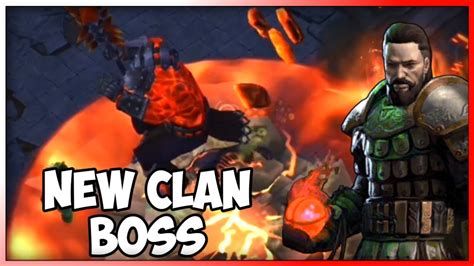 Frostborn Season New Clan Boss Youtube