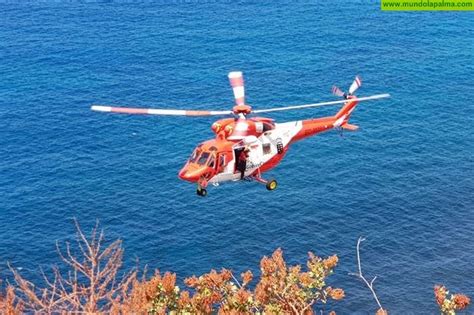 El Helicóptero Del Ges Rescató Ayer A Un Hombre Herido Tras Sufrir Un