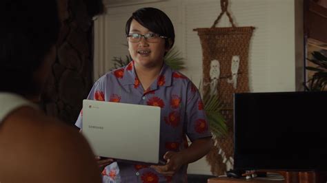 Samsung Chromebook Laptop Of Wes Tian As Brian In Doogie Kameāloha M D