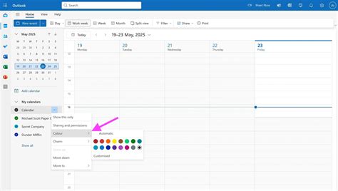 Couleurs d'Outlook Calendar : Tout ce que vous devez savoir en 2026