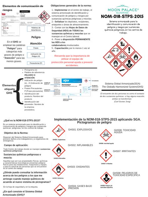 triptico nom  stps   toxicologia toxicidad