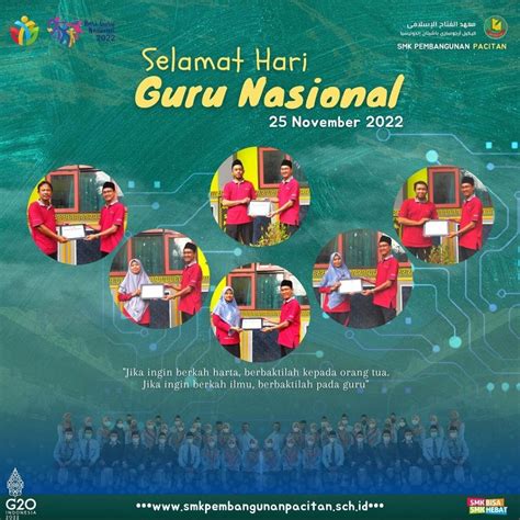 Rangkaian Kegiatan Peringatan Hari Guru Nasional Tahun 2022 Di Smk