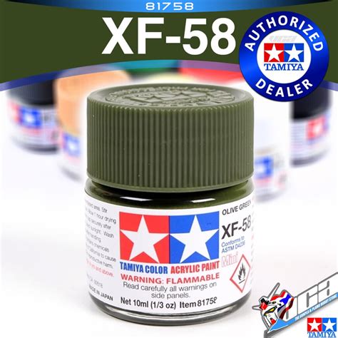 Tamiya Xf Xf Flat Olive Green Matt Matte