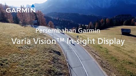 Garmin Varia Vision In Sight Display Youtube