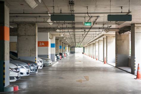 Parking Lots In Building Parking Stock Image Image Of Inside Vehicle