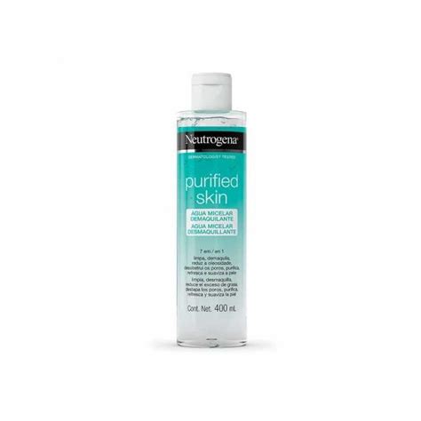 Água Micelar Neutrogena Purified Skin 7 em 1 Demaquilante 400ml