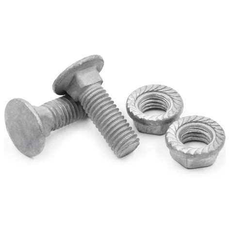 Hot Dip Galvanized Carriage Bolts Din603 Panda Fastener