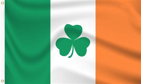 Buy Ireland Flag With Shamrock | Buy Irish Shamrock Flags for sale at ...