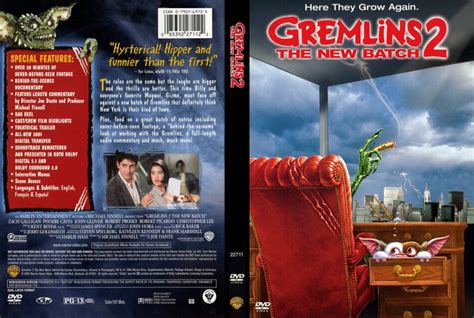 Gremlins 2 The New Batch Dvd Cover 1990 R1