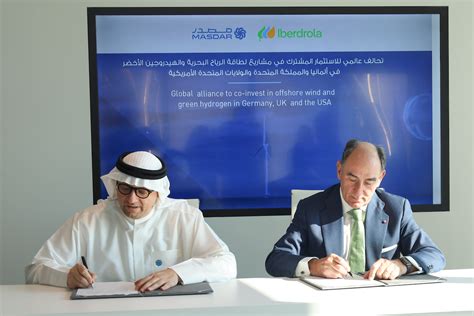 Iberdrola Masdar To Invest 15 Billion In Offshore Wind And Green