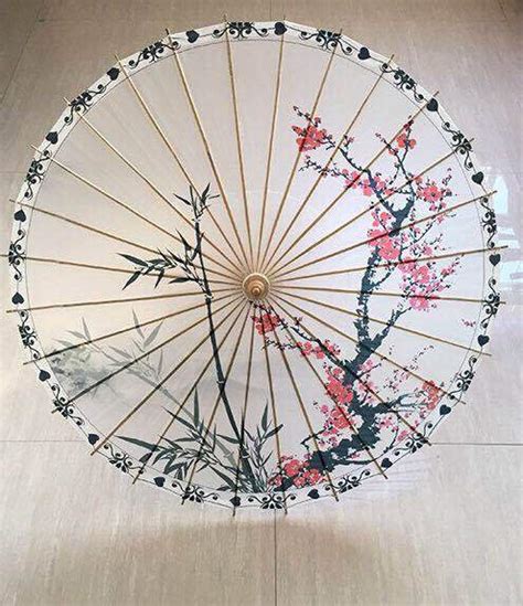 Chinese Oil Paper Umbrella Traditional Asian Parasol