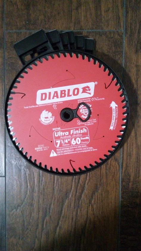 Diablo 7 1/4 Inch Circular Saw Blade 60 Teeth for sale in Cassia Park ...