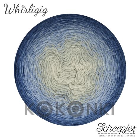 W Czka Scheepjes Whirligig Sapphire To Blue Ds Kokonki Motki Ombre