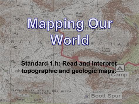 Mapping Our World Ppt