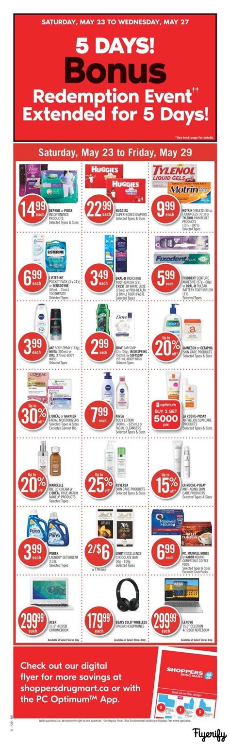 Shoppers Drug Mart (ON) Flyer May 23 to 29 Canada