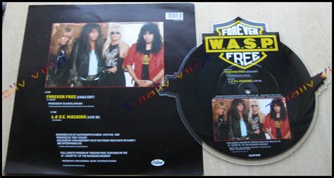 Totally Vinyl Records Wasp Wasp Forever Free Eagle Edit