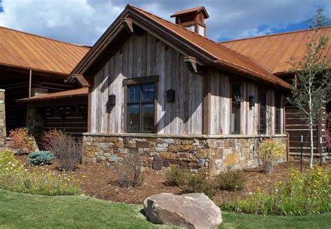 Commercial Application With Images Rustic Exterior Wood Siding