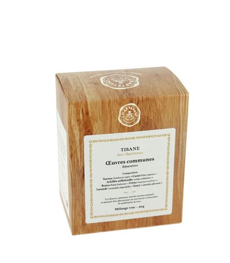 Tisane Oeuvres Communes M Lange Vrac G Chartreuse Monast Re