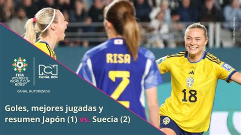 Goles y resumen Japón 1 vs Suecia 2 Copa Mundial Femenina 2023