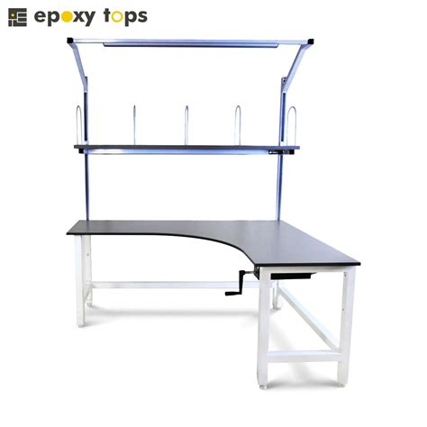 Adaptable Phenolic Corner Workbench Epoxytops