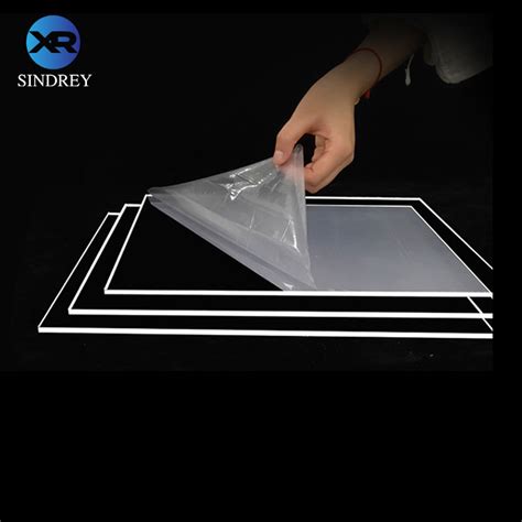 Mm Acrylic Sheet Clear Transparent Plastic Plexi Glass Board For Led