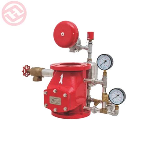 China Grooved Wet Alarm Check Valve Fire Protection Alarm Valve