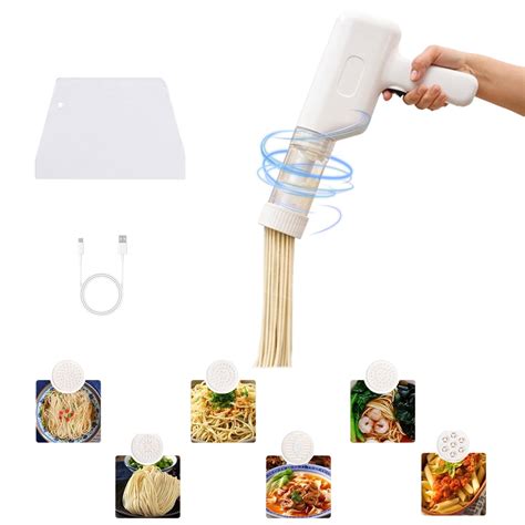 Electric Pasta Makers Portable Handheld Automatic Mixers Pasta Guning