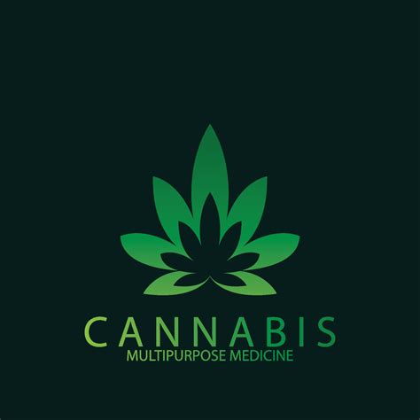 Pot Cannabis For Cbd Thc Design Logo Icon Vector Illustration Template Design 13473844 Vector