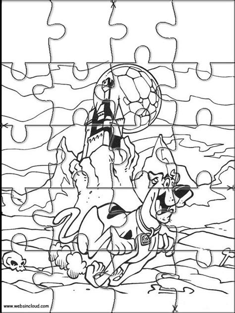 Scooby Doo Printable Jigsaw