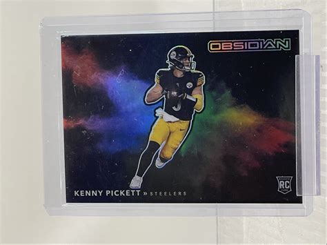 KENNY PICKETT 2022 OBSIDIAN BLACK COLOR BLAST SSP ROOKIE RC Q0495 EBay