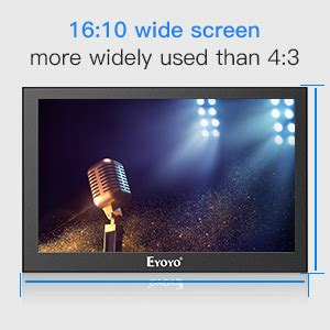 Eyoyo Inch Small Hdmi Lcd Monitor Portable X Ips Screen