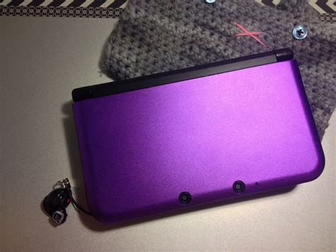 Stylish Purple Aluminum Case for 3DS XL