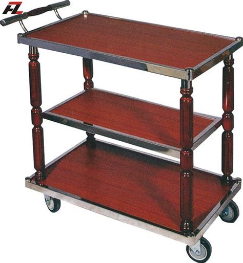 3 Shelves Restaurant Food Service Trolley Serving Trolley Restaurant