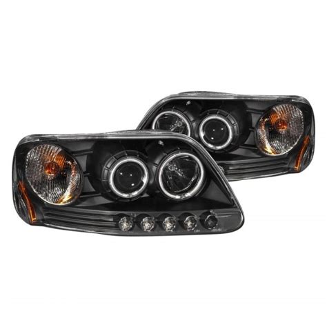 Anzo Ford Expedition With Factory Halogen Headlights Black Halo