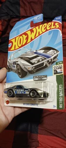 Hot Wheels 69 Copo Corvette Zamac Retro Races 2022 NIP EBay