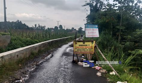 Rusak Dan Tak Kunjung Diperbaiki Ruas Jalan Bojonglongok Babakanjaya