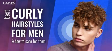 Best Curly Hairstyles For Men And How To Care For Them Gatsby Is Your Only Choice Of Mens Hair Wax