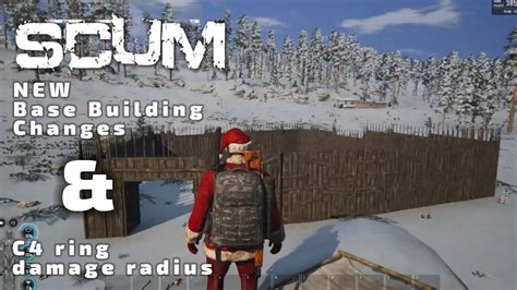 SCUM New Base Building Changes And C4 Layer Damage SCUM YouTube