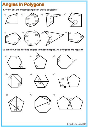 Angles In Quadrilaterals Worksheet Tes Worksheetpedia - Angleworksheets.com