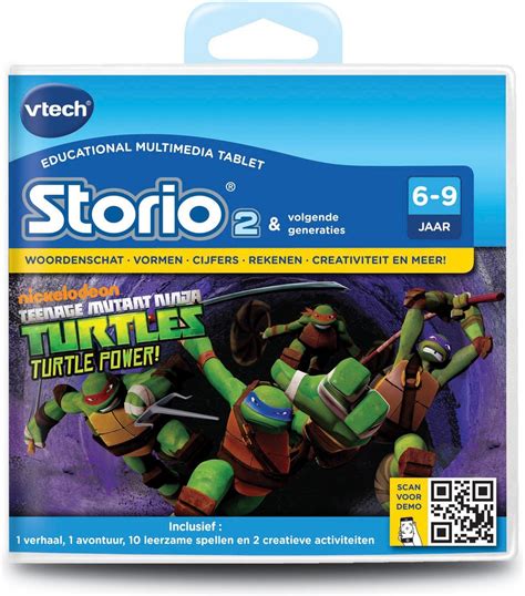 Vtech Storio 2 Ninja Turtles Game