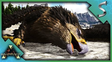 Max Level Griffin Taming Ark Ragnarok Dlc Gameplay S E Youtube