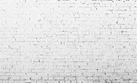 Abstract Weathered White Brick Wall Texture Architecture Detail